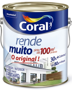 White Acrylic Paint Semi-gloss 3.6L